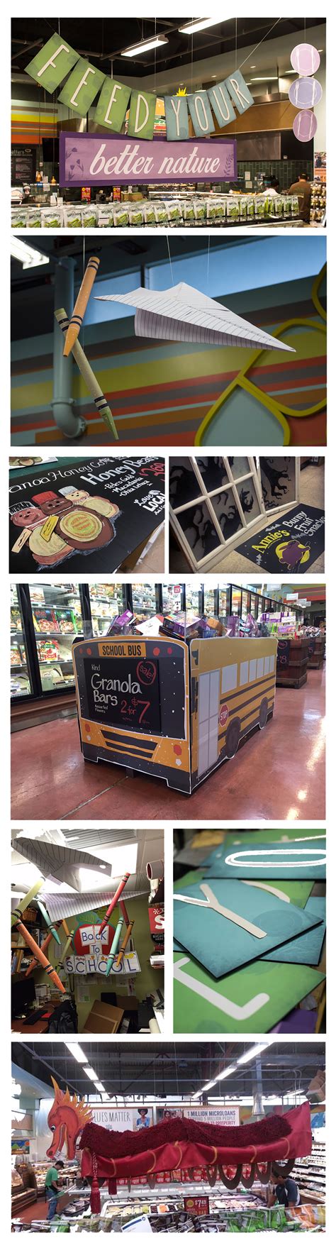 Produce that's in season is more likely to be on sale (and it tastes better, too!). Whole Foods Market Seasonal Signage on Behance