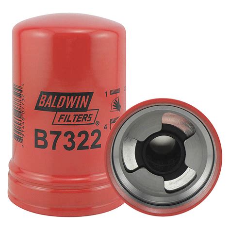 Baldwin Filters Spin On Oil Filter M92 X 25mm Thread 3 2932 In