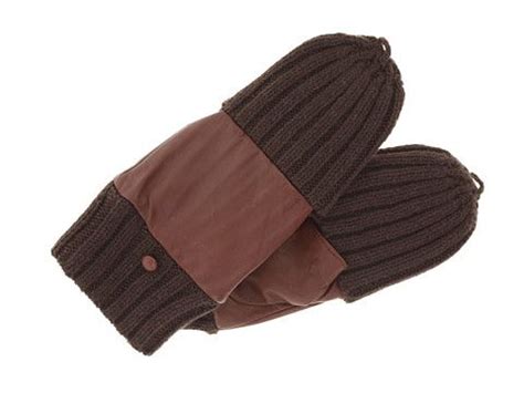 We provide a comprehensive range of high quality gloves at an efficient low cost. Echo Design Leather/Knit Pop Top Glove Coffee - 6pm.com ...