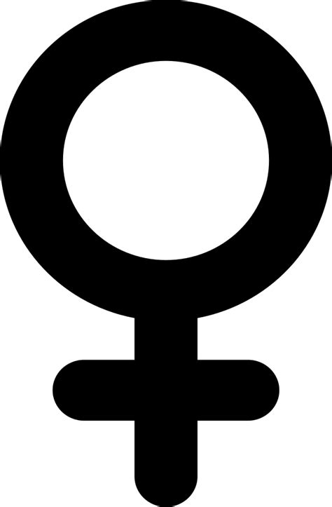 Gender Symbol Female Clip Art Symbol Png Download 642980 Free