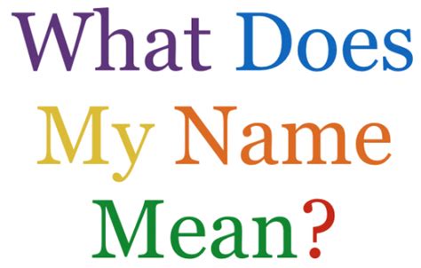 You tend to hold things inside and suffer in silence.you are frank, methodical and believe in law, system and order. Find out what YOUR name means! | 94.1 KXOJ