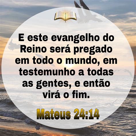 Esboço De Pregação Mateus 24 1-14