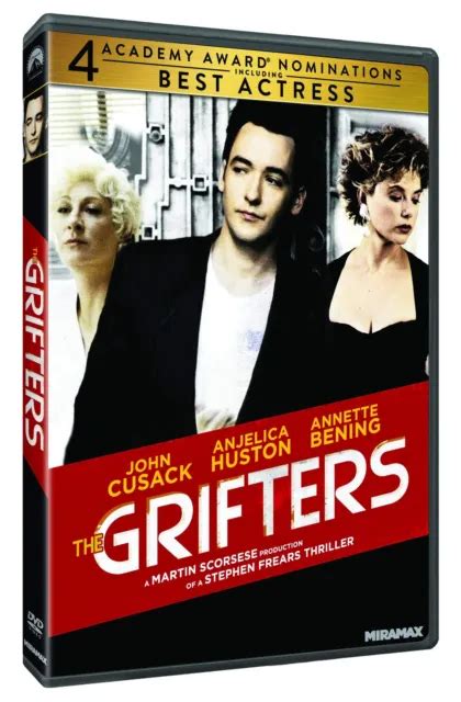 The Grifters Dvd John Cusack Anjelica Huston Annette Bening Us