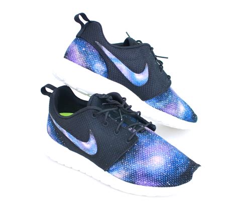 Custom Nike Roshe One Hand Painted Galaxy Sneakers B Street Shoes