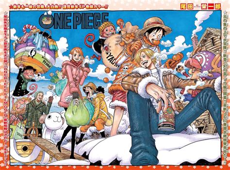 Color Spreads One Piece Chapter One Piece Episodes One Piece Manga