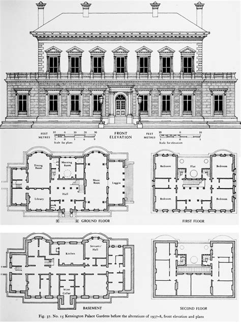 Palace Floor Plans Taken From Principal