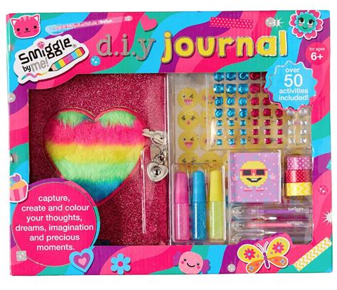 Buy Girls Smiggle Diy Keepsake Journal Create Your Own Lockable