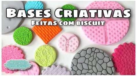 DIY Bases Criativas De Biscuit YouTube
