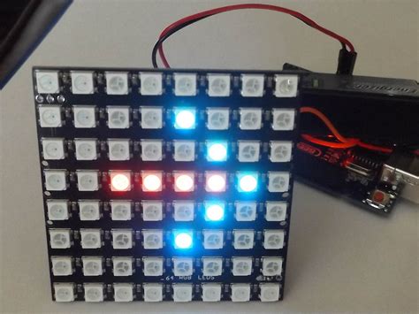 Excel For Ws2812 Rgb Led Array Animations Arduino Project Hub Free