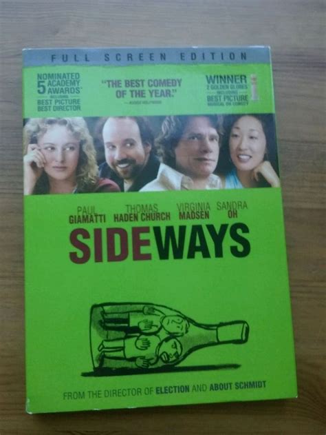 Sideways Dvd 2005 Full Screen Full Screen Best Director Screen