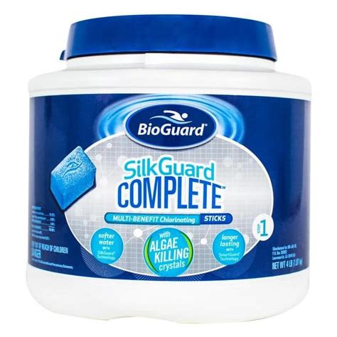 Bioguard Silkguard Complete Chlorinating Sticks Pool Sanitizers