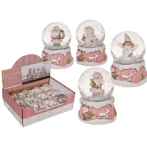 Polyresin Snow Globe With Christmas Figurines 950121 Out Of The