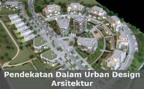 Arsimedia Pendekatan Dalam Urban Design Arsitektur Materi