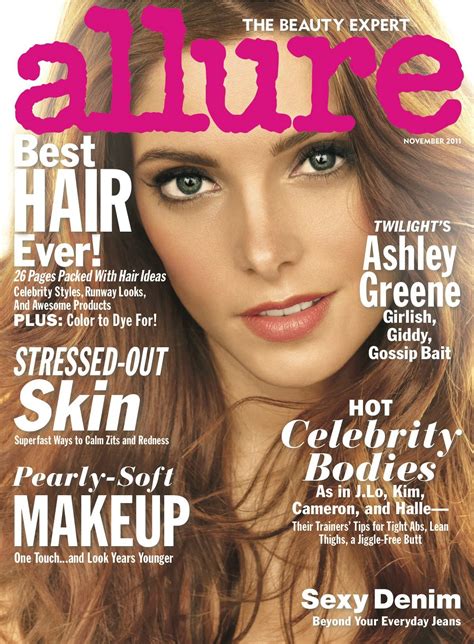Allure Magazine Cover 2011 Ashley Greene Photo 26180827 Fanpop