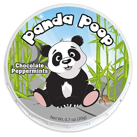 Panda Poop Mints 0812p Amusemints Sweets And Snacks Usa Made