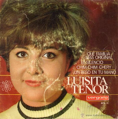 Años 60 A 80 Actrices Y Cantantes Españolas Luisita Tenor