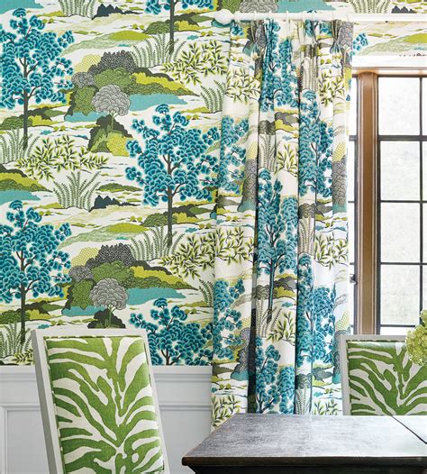 Samples also available for a low price. Thibaut - Daintree Wallpaper
