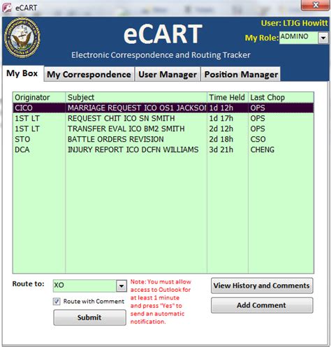 Innovation Files Ecart Correspondence Tracker Center For