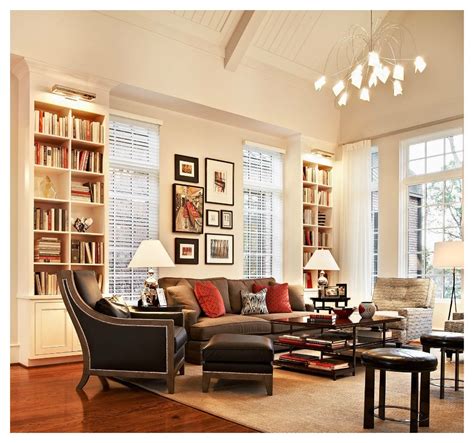 10 Living Rooms With Beautiful Bookcases