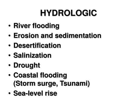 Ppt Climate Change Induced Natural Hazards In The Caribbean Powerpoint Presentation Id