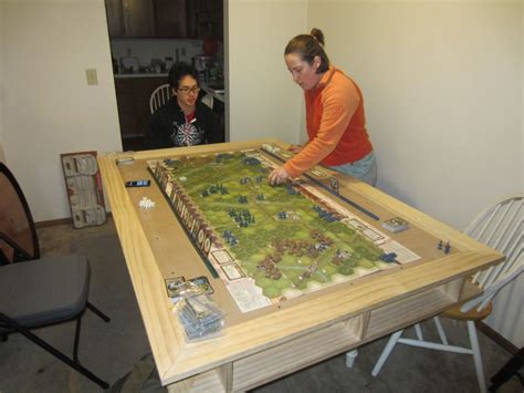 Home Built Gaming Table Boardgamegeek Boardgamegeek Game Room