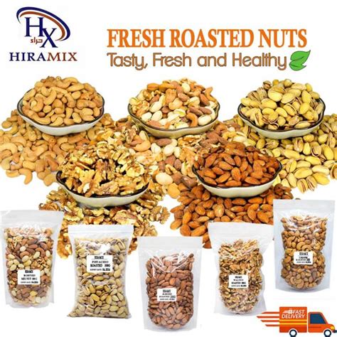 Mix Roasted Nuts Cashew Nut Almond Nut Pistachio Nut Walnut