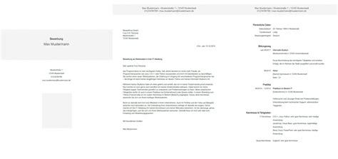 Bewerbung als Werkstudent Informatik: Vorlage & Muster ...