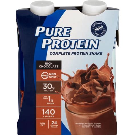 Save On Pure Protein Complete Protein Shake Rich Chocolate Ct Order