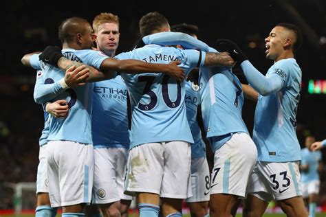 1894 this is our city 6 x league champions#mancity ℹ@mancityhelp. Manchester United 1-2 Manchester City: Otamendi and Silva help Guardiola's men to 11-point lead