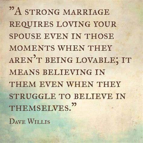 Read these aloud for a few laughs or add them to a new photo mug to keep every morning light hearted. Marriage Quote - A strong marriage requires loving your ...
