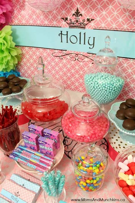 how to plan a candy buffet moms and munchkins