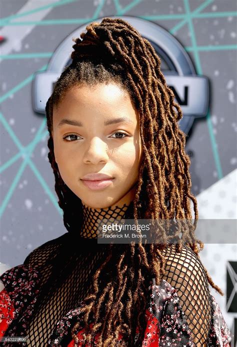 Singer Chloe Bailey Of Chloe X Halle Attends The 2016 Bet Awards At