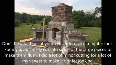 Diy Outdoor Fireplace Youtube