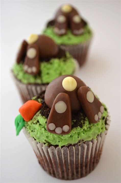 easter bunny bum cupcake recipe lindy loves