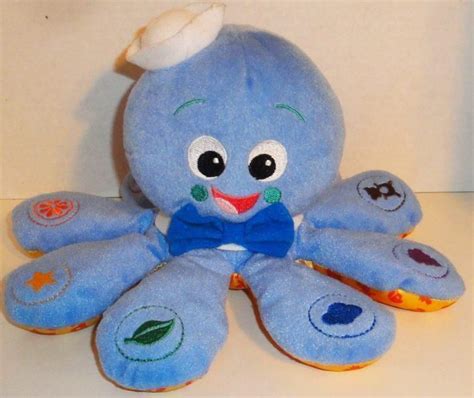 Baby Einstein Talking Blue Octopus Octoplush Musical Colors Plush