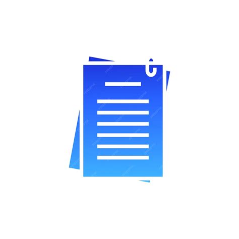 Premium Vector Document File Icon