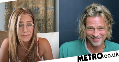 Jen chooses to believe that jolie and her former husband began their romantic relationship after pitt and aniston. Brad Pitt Jennifer Aniston reunion on Fast Times Zoom call ...