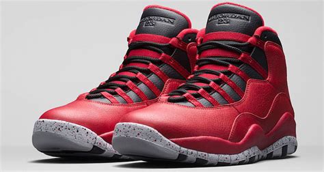 Air Jordan 10 Gym Red Official Images Nice Kicks