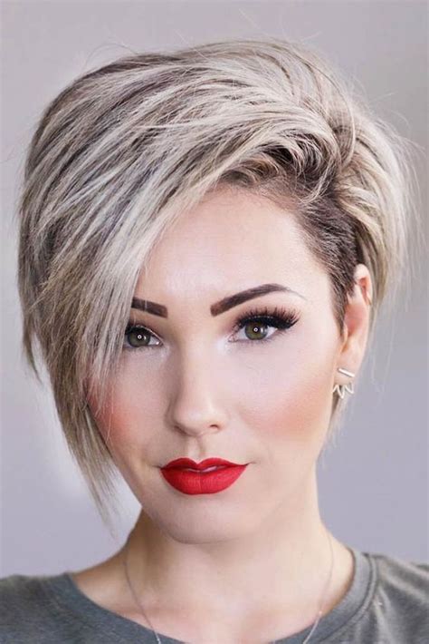 Picture Of An Asymmetric Blonde Long Pixie Haircut Looks Gorgeous And