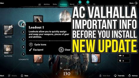 Assassin S Creed Valhalla Update Important Info To Know Before You