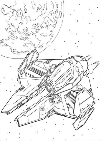 40 star wars ships coloring pages for printing and coloring. Eta-2 Actis-class light interceptor Coloring page | Free Printable Coloring Pages