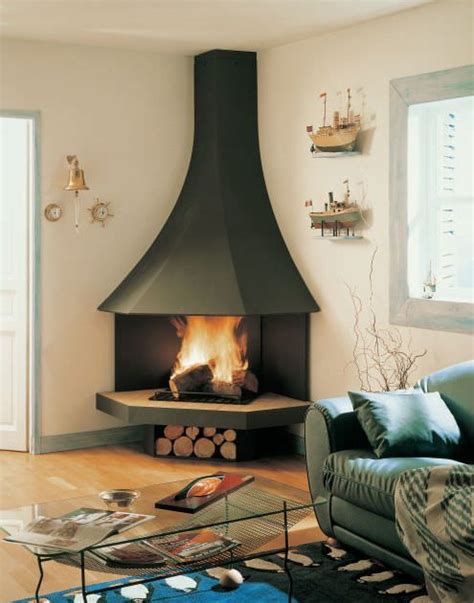 30 Awesome Corner Fireplace Ideas For Your Living Room Mid Century