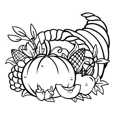 Printable Free Printable Cornucopia