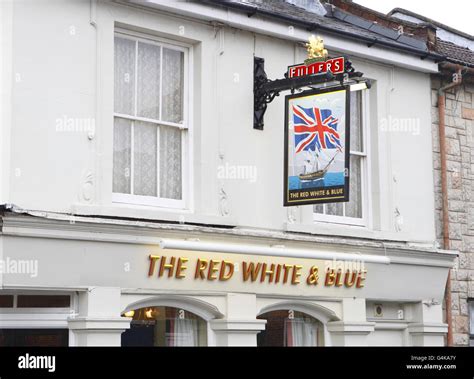 General View Of The Red White And Blue Pub In Portsmouth Pub Landlady