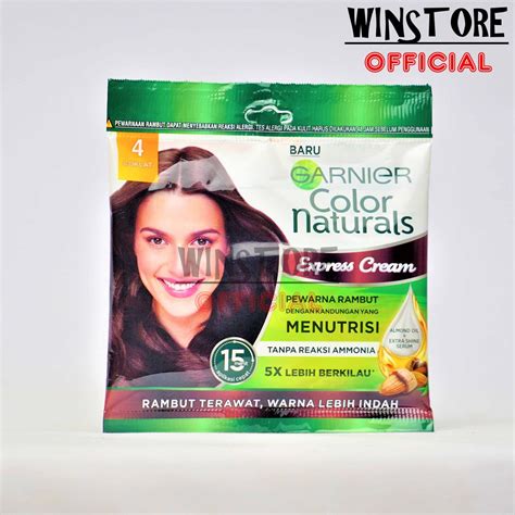 Jual Garnier Color Naturals Express Cream Coklat Mlx Gr Sachet