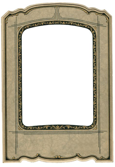 Antique Photo Frame Antique Graphics Wednesday Knick Of Time