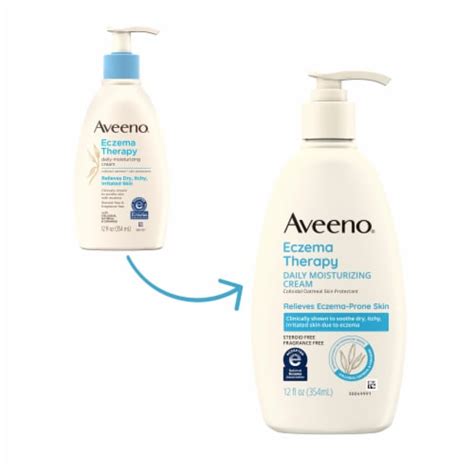 Aveeno Eczema Therapy Daily Moisturizing Cream 12 Fl Oz Ralphs