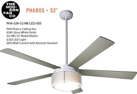 Since indoor fans are in higher demand, 7 ceiling fan reviews: Pharos Ceiling Fan from The Modern Fan Company - a ...