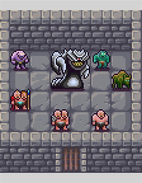 Monster And Giant Asset Pack 16x16 32x32 By Deepdivegamestudio