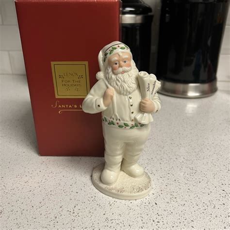 Lenox Holiday Lenox Santas List Porcelain Figure In Box Poshmark